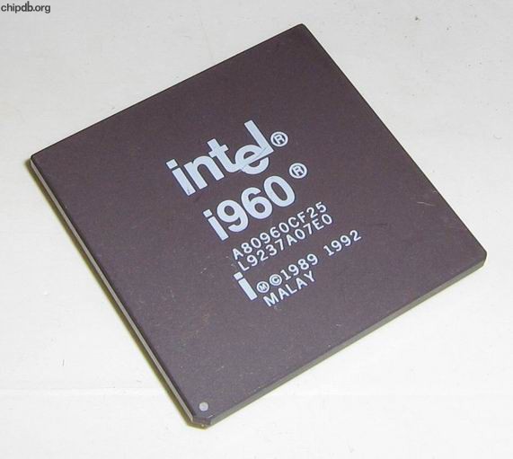 Intel i960 A80960CF25 white print