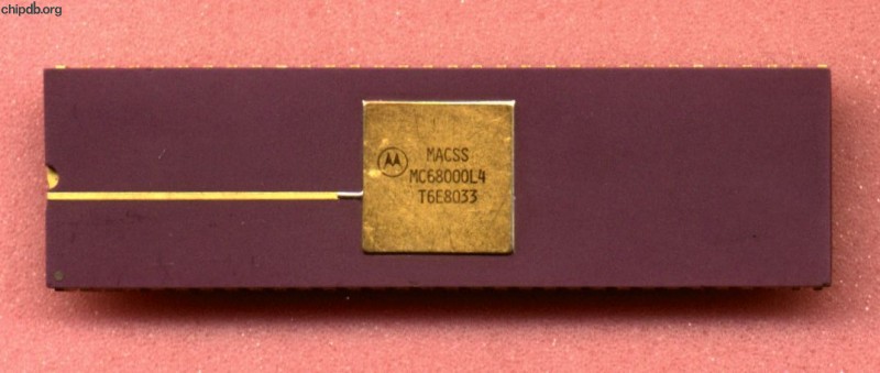 Motorola MC68000L4 MACSS