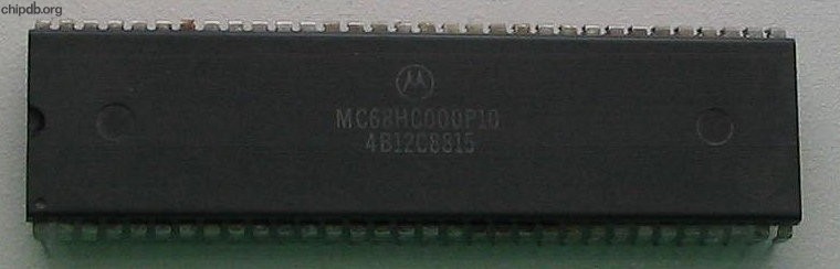 Motorola MC68HC000P10 two rows