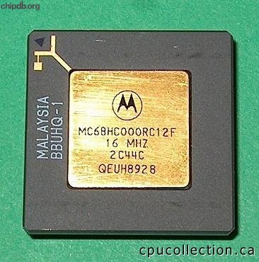 Motorola MC68HC000RC12F