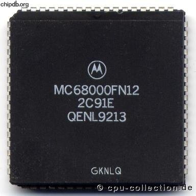 Motorola MC68000FN12