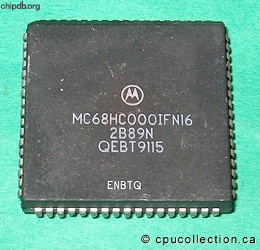 Motorola MC68HC000IFN16