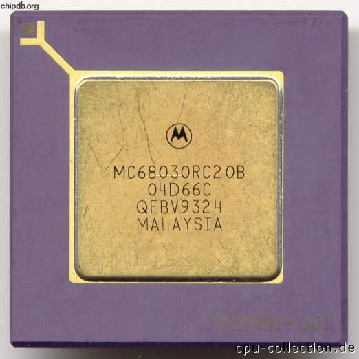 Motorola MC68030RC20B