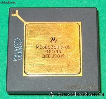 Motorola MC68030RC40B MALAYSIA