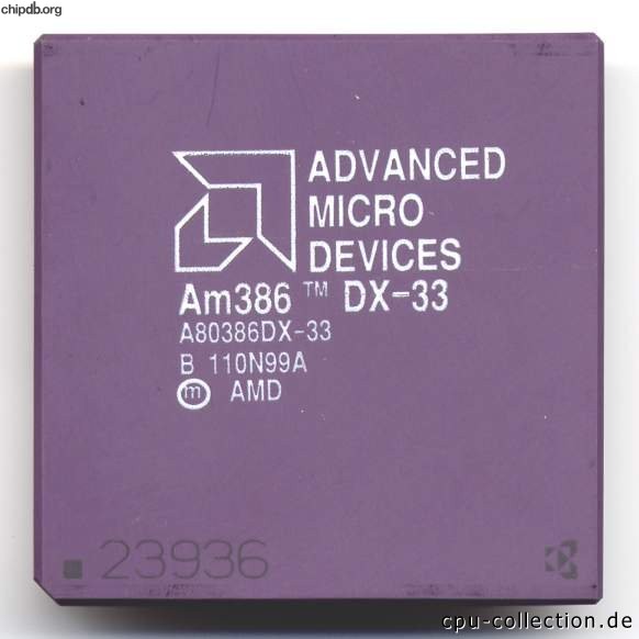 AMD A80386DX-33