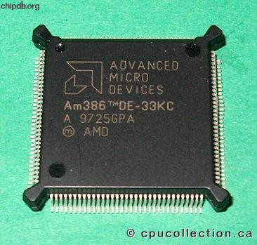 AMD AM386 DE-33KC
