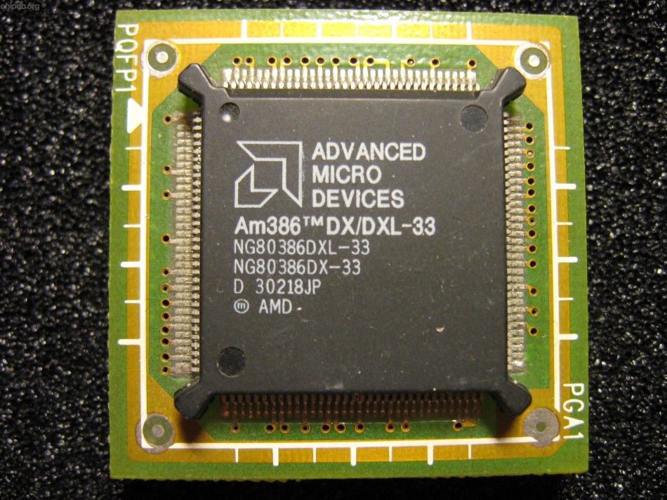 AMD NG80386DX/DXL-33 rev D
