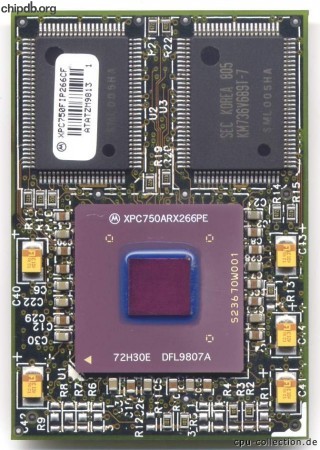 Motorola XPC750ARX266PE diff print