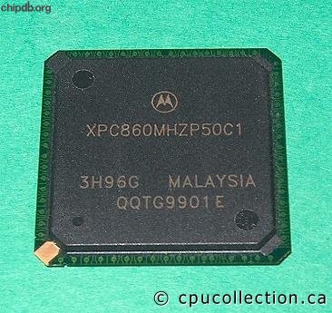 Motorola XPC860MHZP50C1