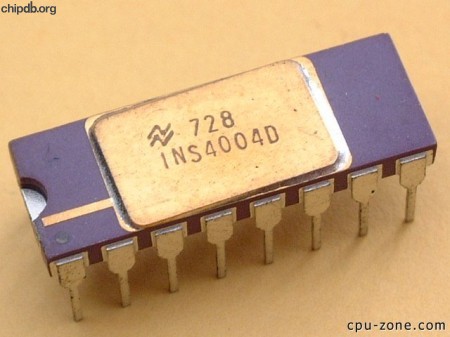 National Semiconductor INS4004D 7728