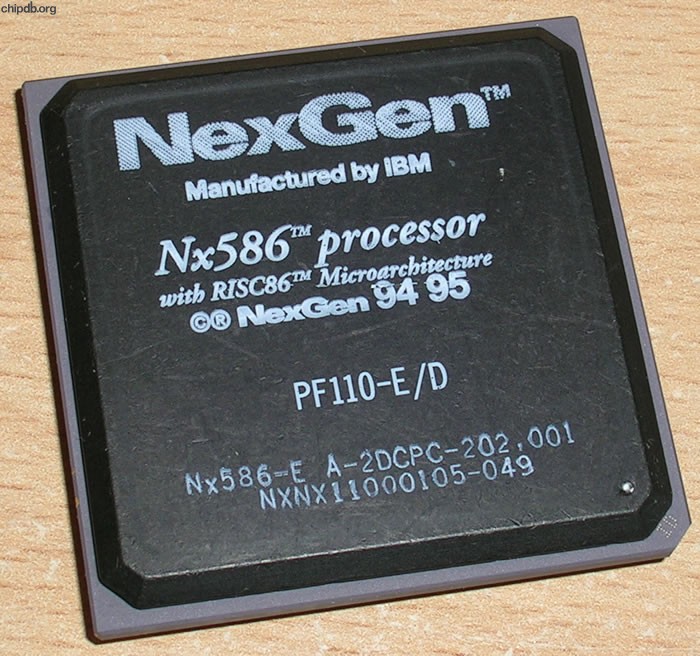 NexGen Nx586 PF110-E/D