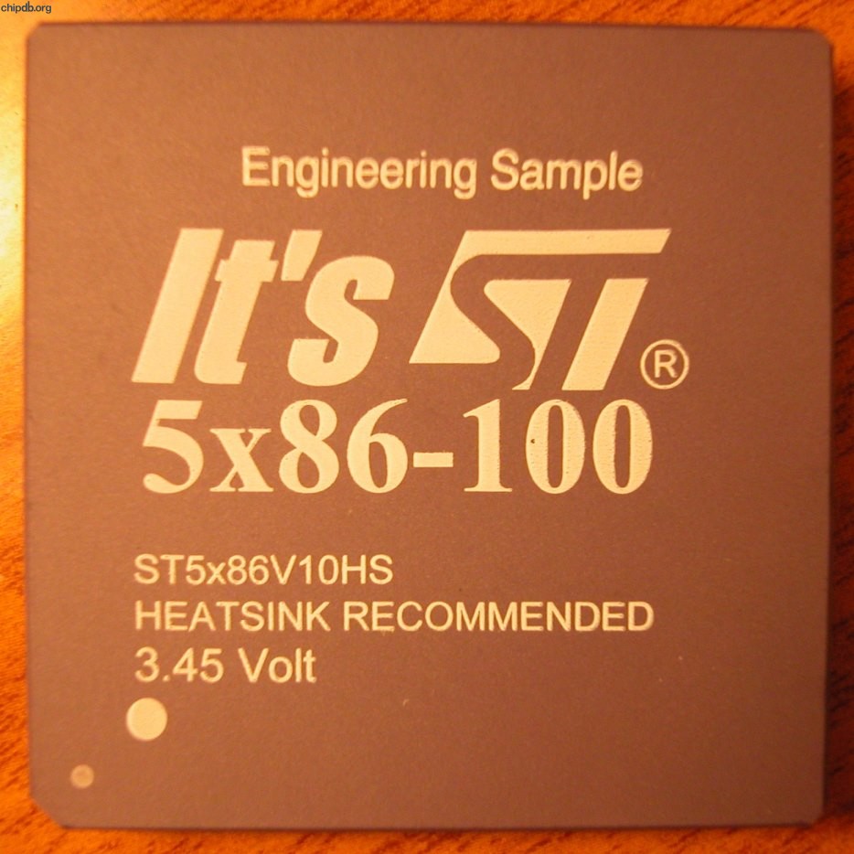 ST 5x86-100 ST5x86V10HS ES