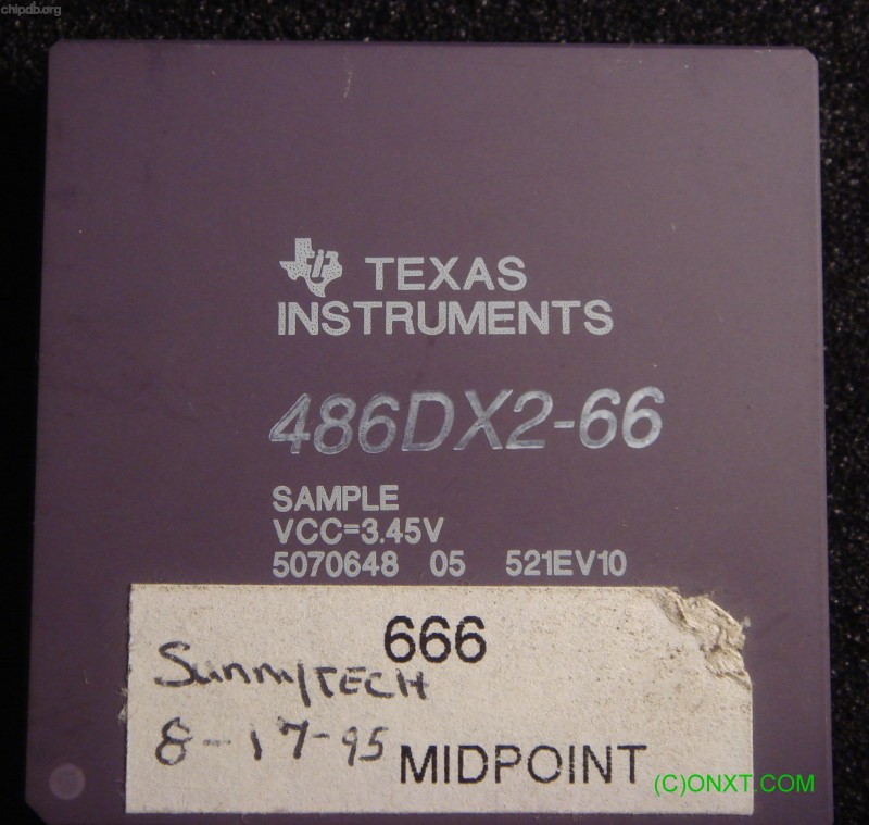 Texas Instruments 486DX2-66 ES