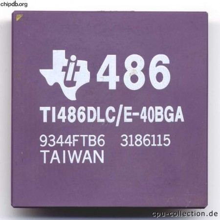 Texas Instruments TX486DLC/E-40BGA