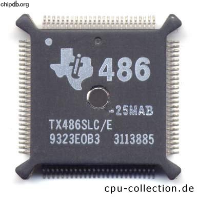 Texas Instruments TX486SLC-E-25MAB
