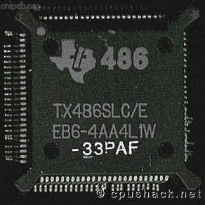 Texas Instruments TX486SLC/E-33PAF