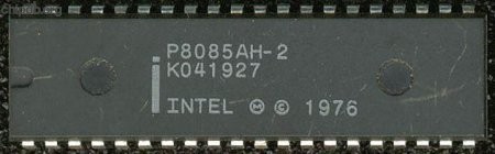 Intel P8085AH-2 INTEL 1976 diff print