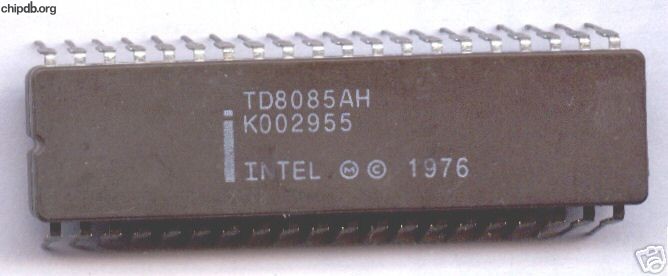 Intel TD8085AH INTEL 1976