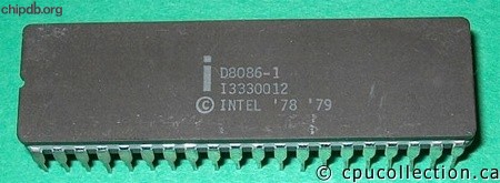 Intel D8086-1 INTEL 78 79