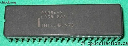 Intel D8086-2 INTEL 1978