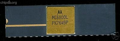 Motorola MC6800L old logo