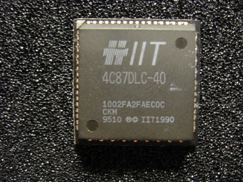IIT 4C87DLC-40 plastic diff print