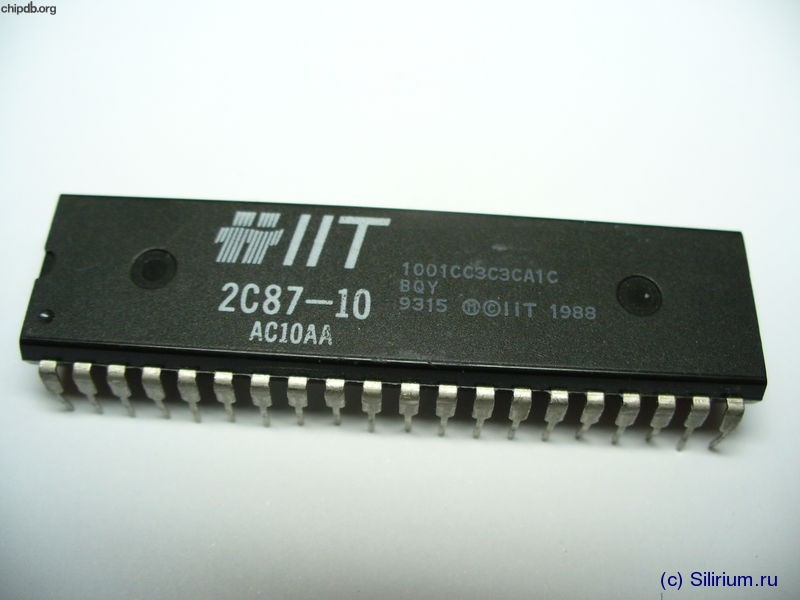IIT 2C87-10 plastic