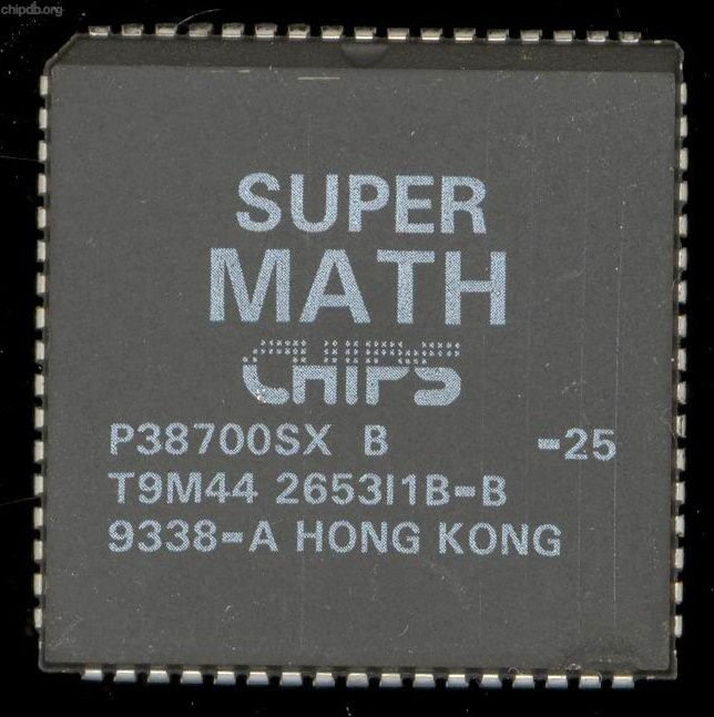 Chips & Technologies P38700SX B -25