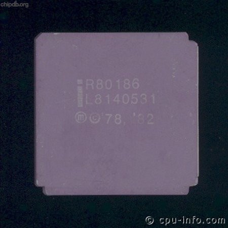 Intel R80186 diff print