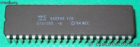 NEC D70108D-8 V20