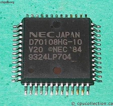 NEC D70108HG-10 V20