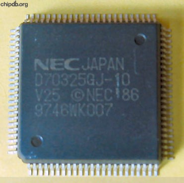 NEC D70325GJ-10 V25