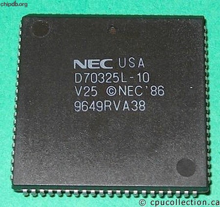 NEC D70325L-10 V25 diff print