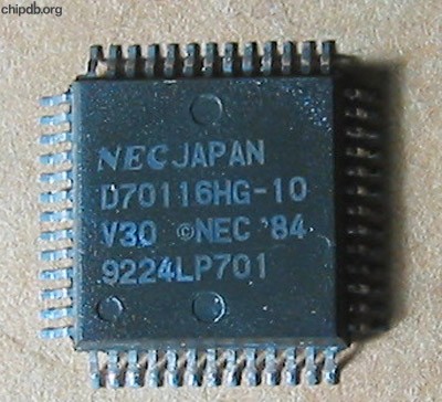 NEC D70116HG-10 V30