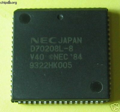 NEC D70208L-8 V40 diff print