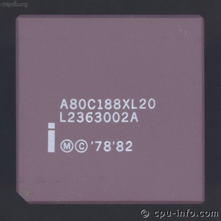 Intel A80C188XL20 78 82