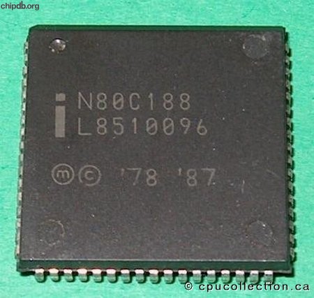 Intel N80C188 78 87