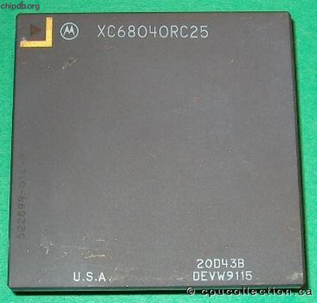 Motorola XC68040RC25