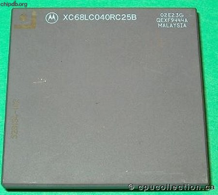 Motorola XC68LC040RC25B