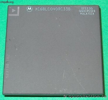 Motorola XC68LC040RC33B