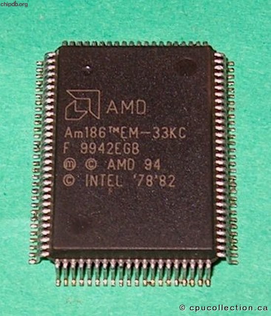 AMD Am186EM-33KC