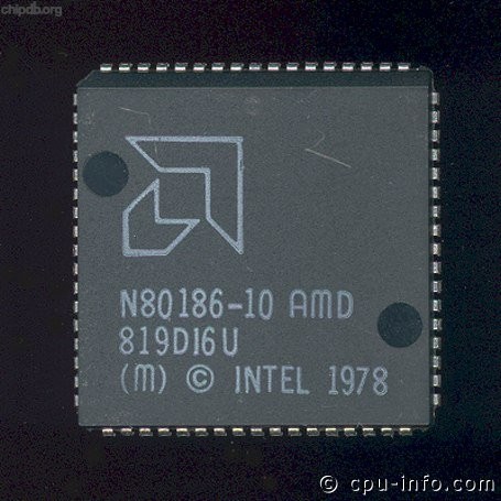 AMD N80186-10 three rows AMD