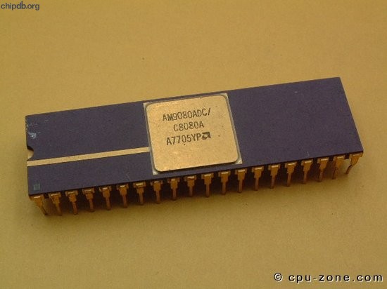 AMD AM9080ADC / C8080A with logo