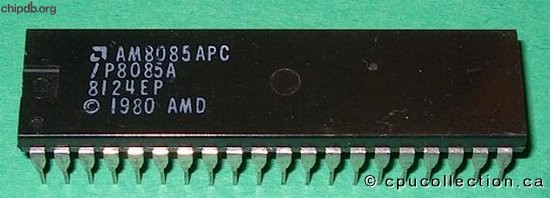 Amd AM8085APC p8085a 1980 AMD