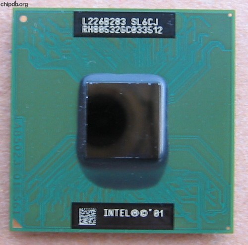 Intel Pentium 4 M Mobile RH80532GC033512 SL6CJ