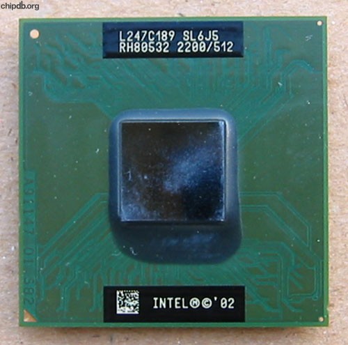 Intel Pentium 4-M Mobile RH80532 2200/512 SL6J5