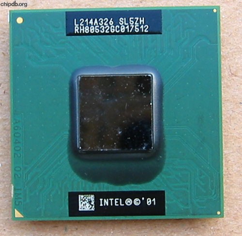 Intel Pentium 4-M Mobile RH80532GGC017512 SL5ZH