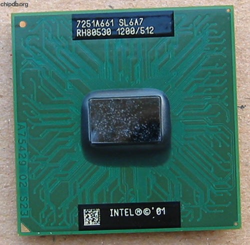Intel Pentium III-M Mobile RH80530 1200/512 SL6A7