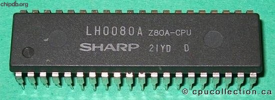 Sharp LH0080A Z80A-CPU