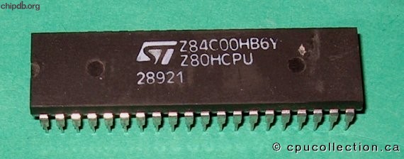 ST Z84C00HB6Y Z80HCPU